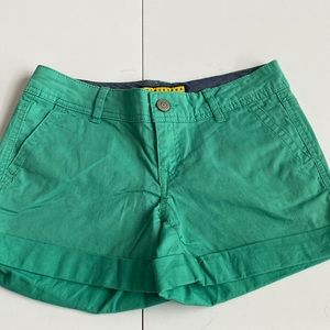 Prince & Fox Size 00 Seafoam Green Beachcomber Shorts